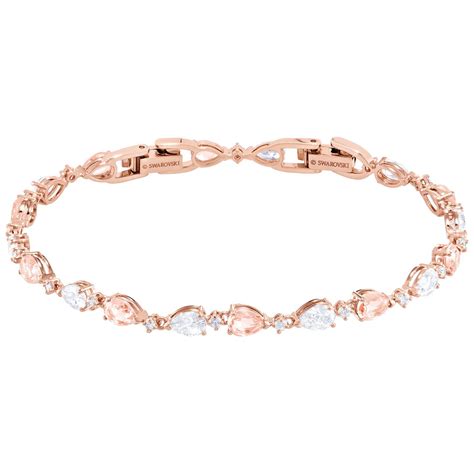 swarovski vintage rose gold bracelet